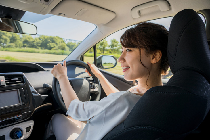 車を運転している時間が長い